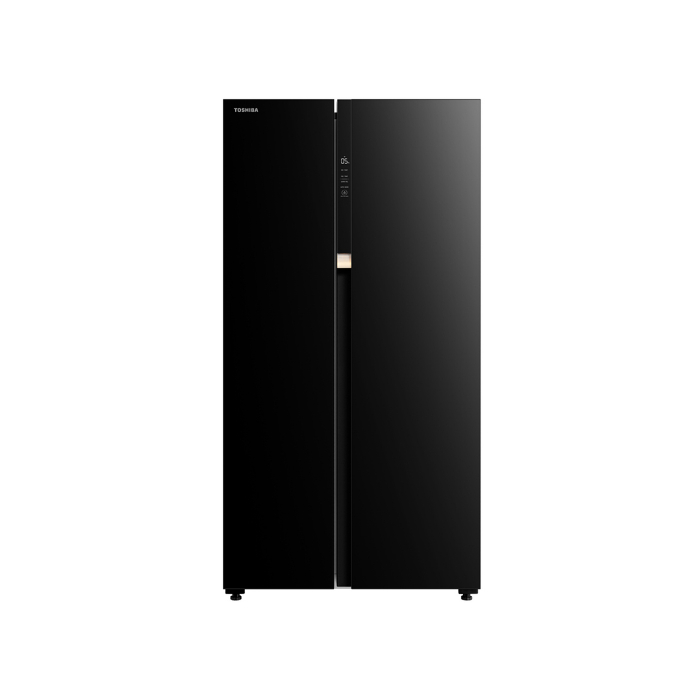 ثلاجة توشيبا دولابي 19 قدم - واي فاي - إنفرتر - أسود GR-RS780WI-PGU(22)