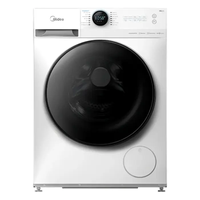 غسالة تعبئة أمامية ميديا 12 كيلو - واي فاي - أبيض MF200W120W/W-SA