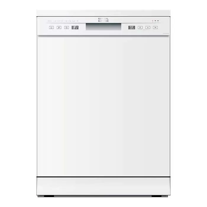 غساله صحون جنرال سوبريم 7 برامج - 12 مكان - أبيض GS9100WA